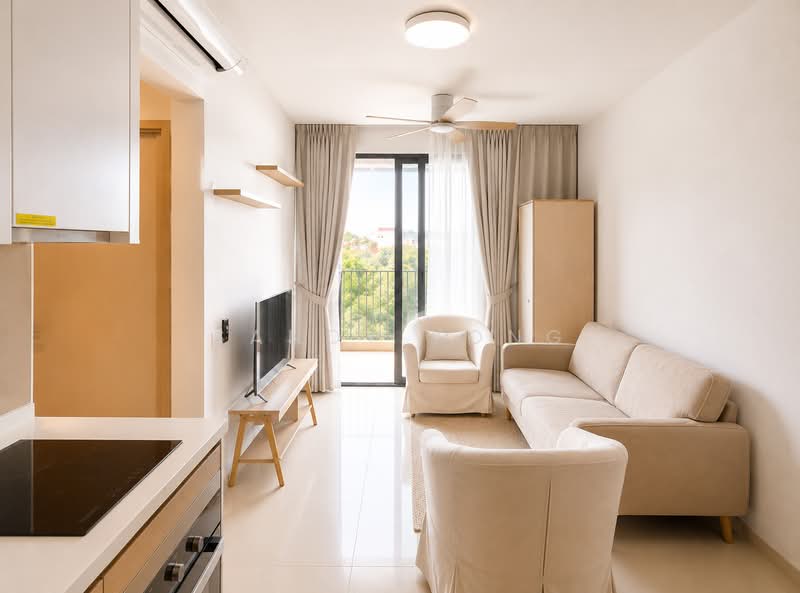 Treasure at Tampines, 57 Tampines Lane, 2 Bedrooms, 657 sqft, Condominium For Rent, by Sandy Yong, 500155489 - Living Room - PropertyGuru.com.sg