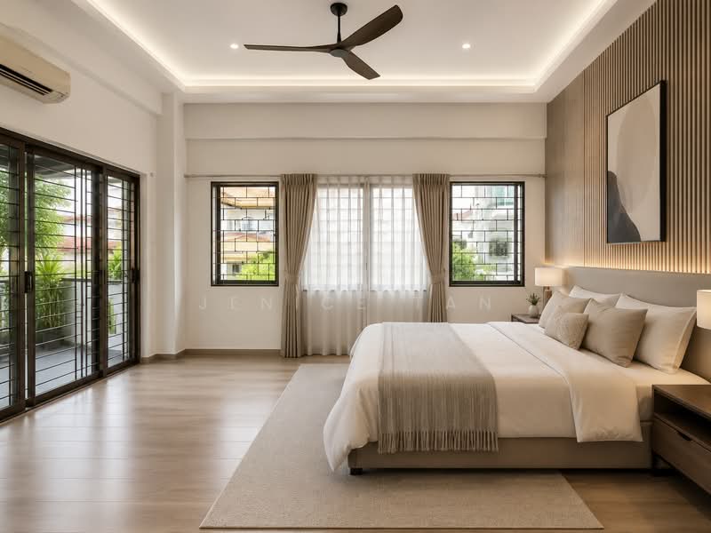 See to Believe! Prime Goodman Vicinity | Rare Wide Frontage 12m | Rebuild Opportunity, , 4 Bedrooms, 3,000 sqft, Semi-Detached House For Sale, by Jenice Tan, 500155494 - Bedroom - PropertyGuru.com.sg