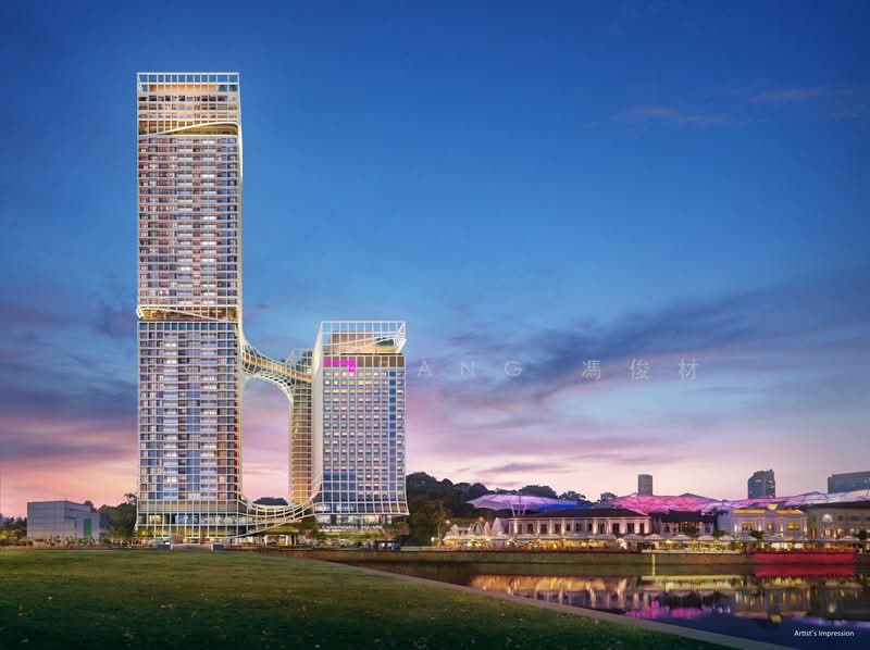 CanningHill Piers, 5 Clarke Quay, 1 Bedroom, 538 sqft, Condominium For Sale, by Robin Pang 馮俊材, 500155497 - PropertyGuru.com.sg