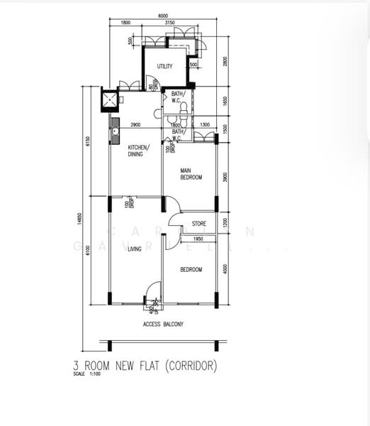 643 Ang Mo Kio Avenue 5, 643 Ang Mo Kio Avenue 5, Ang Mo Kio / Bishan / Thomson, 2 Bedrooms, 807 sqft, HDB Flat For Sale, by Carolyn Gavriella Choo, 500155499 - PropertyGuru.com.sg
