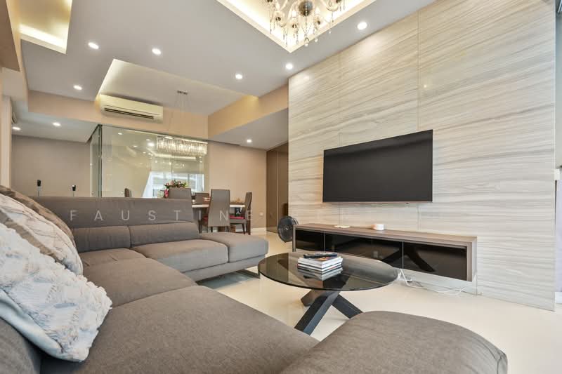 d'Leedon (Former Farrer Court), 13 Leedon Heights, 3 Bedrooms, 1,421 sqft, Condominium For Sale, by Faustine Benedict, 500155526 - Living Room - PropertyGuru.com.sg