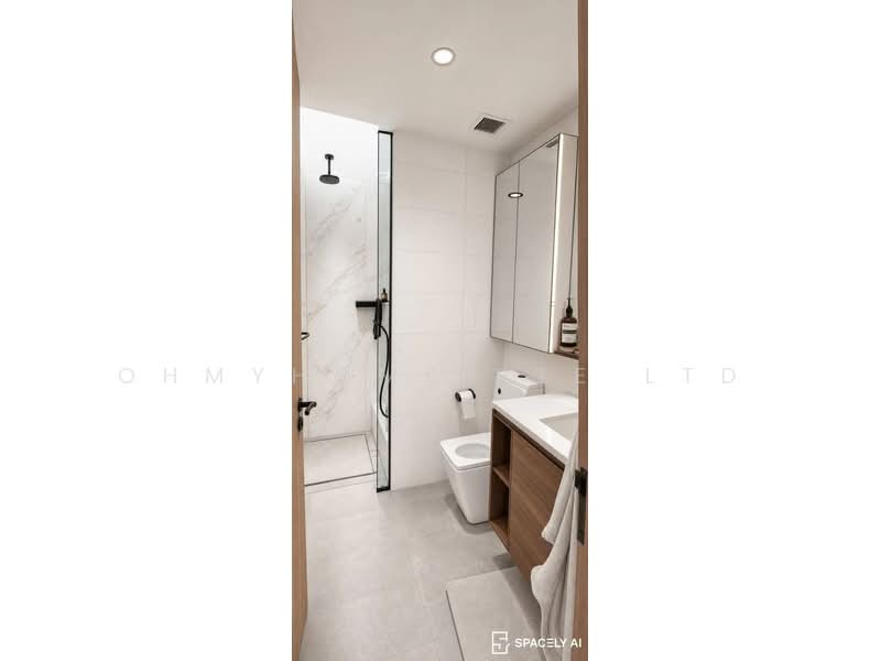 Kingsford Hillview Peak, 103 Hillview Rise, 1 Bedroom, 527 sqft, Condominium For Rent, by JIMMY GIAM, 500155545 - Bathroom - PropertyGuru.com.sg