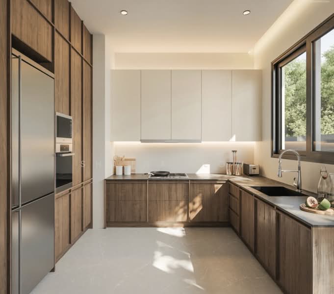 D15 Brand New Pair of Semi-D ❤️ TOP 2026, Palm Avenue, Tay Lian Teck Road, 5 Bedrooms, 6,178 sqft, Semi-Detached House For Sale, by Shauna Seow, 500155581 - Wet Kitchen - PropertyGuru.com.sg