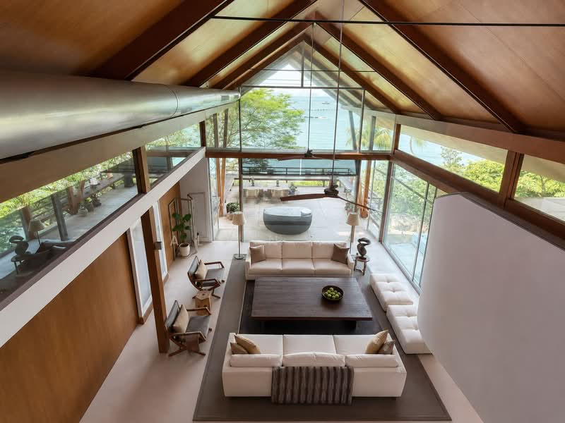 Sentosa Cove, , 4 Bedrooms, 7,500 sqft, Bungalow House For Rent, by Alvin Tan, 500155584 - Living Room - PropertyGuru.com.sg