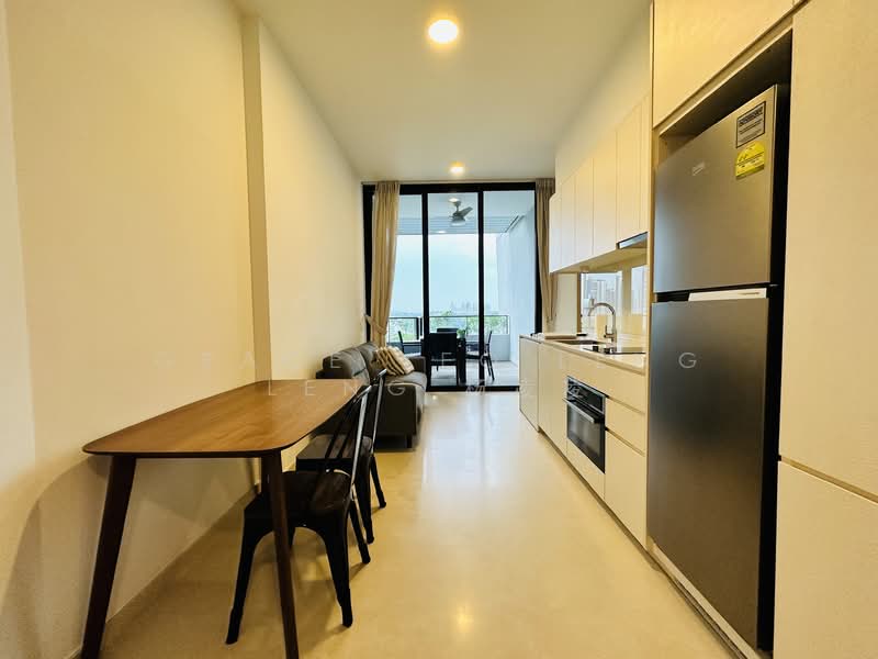 The Crest, 105 Prince Charles Crescent, 2 Bedrooms, 764 sqft, Condominium For Rent, by Grace Yeo Leng Leng 杨凌凌, 500155590 - Dining cum Kitchen - PropertyGuru.com.sg