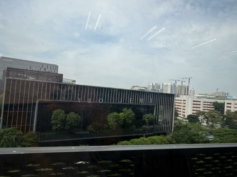 CT Hub 2, 114 Lavender Street, 1,109 sqft, Light Industrial (B1) For Sale, by Teo Jeri, 500155620 - The View from unit’s window. - CommercialGuru.com.sg