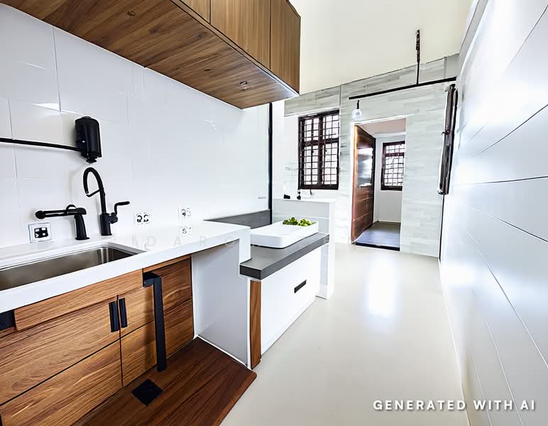 66 Lorong 4 Toa Payoh, 66 Lorong 4 Toa Payoh, 2 Bedrooms, 689 sqft, HDB Flat For Sale, by Daron Zeng, 500155653 - Kitchen - PropertyGuru.com.sg