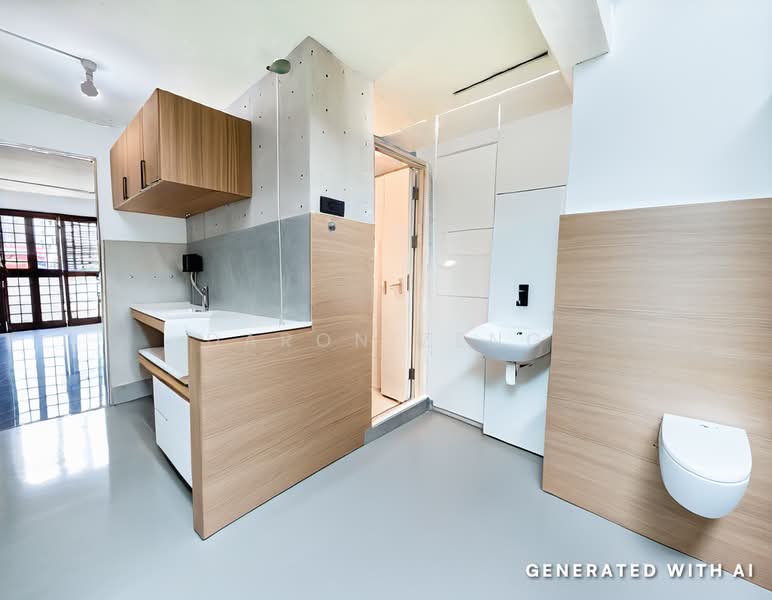 66 Lorong 4 Toa Payoh, 66 Lorong 4 Toa Payoh, 2 Bedrooms, 689 sqft, HDB Flat For Sale, by Daron Zeng, 500155653 - Bathroom - PropertyGuru.com.sg