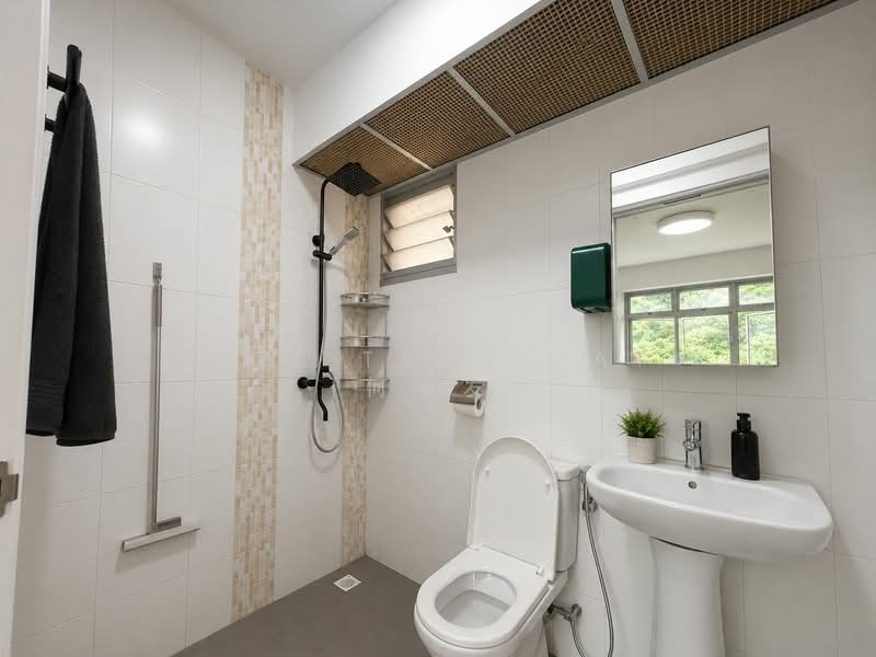 512A Yishun Street 51, 512A Yishun Street 51, 2 Bedrooms, 732 sqft, HDB Flat For Sale, by Hoe Tze Huat (何子发), 500155655 - Bathroom - PropertyGuru.com.sg