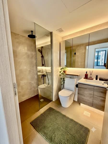 Treasure at Tampines, 53 Tampines Lane, 2 Bedrooms, 678 sqft, Condominium For Sale, by Ratheesh Babu, 500155709 - Bathroom - PropertyGuru.com.sg