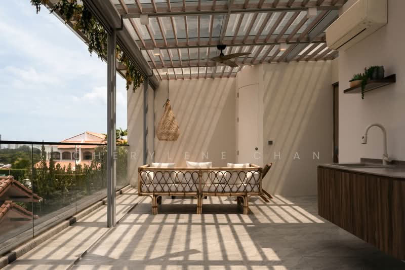 Tatler-Featured Freehold Semi-D in Prime Bukit Timah Enclave, , 4 Bedrooms, 5,200 sqft, Semi-Detached House For Sale, by Cherylene Chan, 500155744 - Balcony - PropertyGuru.com.sg