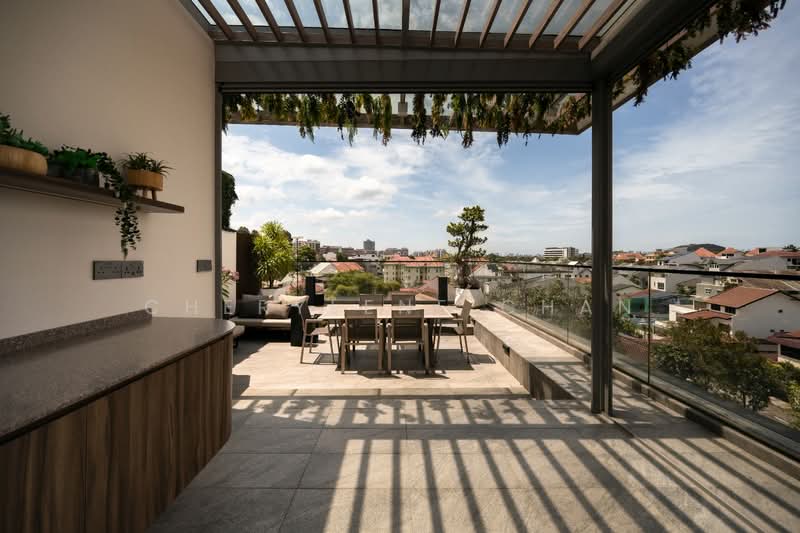 Tatler-Featured Freehold Semi-D in Prime Bukit Timah Enclave, , 4 Bedrooms, 5,200 sqft, Semi-Detached House For Sale, by Cherylene Chan, 500155744 - Balcony - PropertyGuru.com.sg