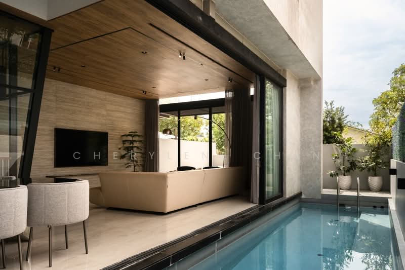 Tatler-Featured Freehold Semi-D in Prime Bukit Timah Enclave, , 4 Bedrooms, 5,200 sqft, Semi-Detached House For Sale, by Cherylene Chan, 500155744 - Living Room - PropertyGuru.com.sg