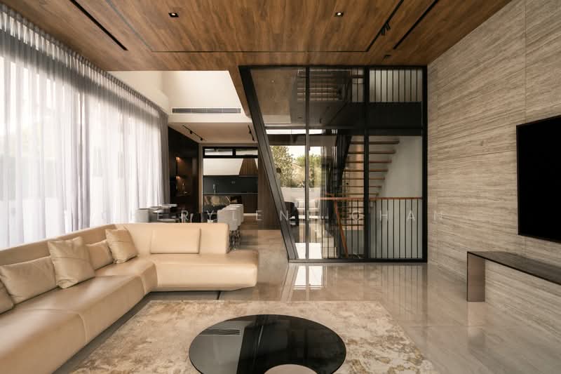 Tatler-Featured Freehold Semi-D in Prime Bukit Timah Enclave, , 4 Bedrooms, 5,200 sqft, Semi-Detached House For Sale, by Cherylene Chan, 500155744 - Living Room - PropertyGuru.com.sg