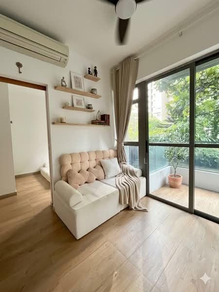 The Alps Residences, Tampines Avenue 10, 1 Bedroom, 463 sqft, Condominium For Rent, by Jeslynn Lim, 500155788 - Living Room - PropertyGuru.com.sg
