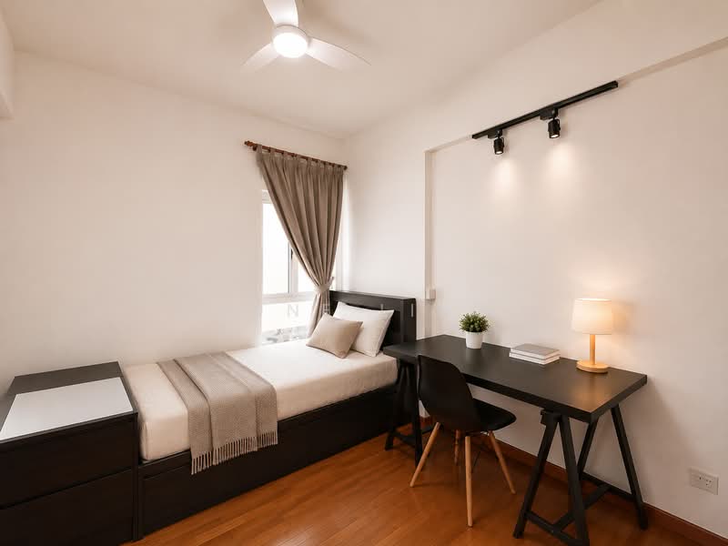 Estella Gardens, 29 Flora Road, 3 Bedrooms, 1,259 sqft, Condominium For Rent, by June Ling, 500155850 - Bedroom - PropertyGuru.com.sg