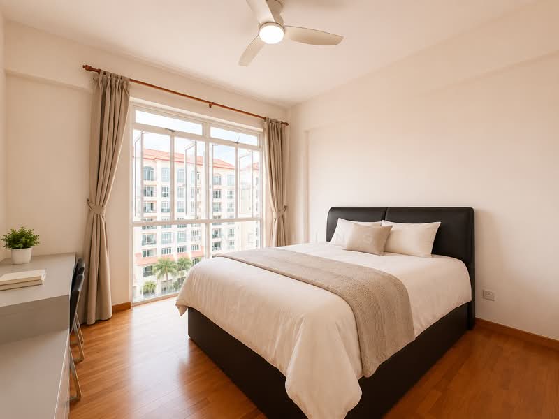Estella Gardens, 29 Flora Road, 3 Bedrooms, 1,259 sqft, Condominium For Rent, by June Ling, 500155850 - Bedroom - PropertyGuru.com.sg