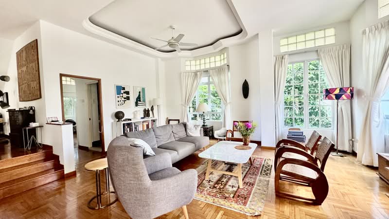 Serangoon Garden Estate Detached House, Chiselhurst Grove, Carisbrooke Grove, Colchester Grove, Serangoon Garden Way,, 6 Bedrooms, 3,400 sqft, Detached House For Rent, by Jeremy Pher, 500155853 - Living Room - PropertyGuru.com.sg
