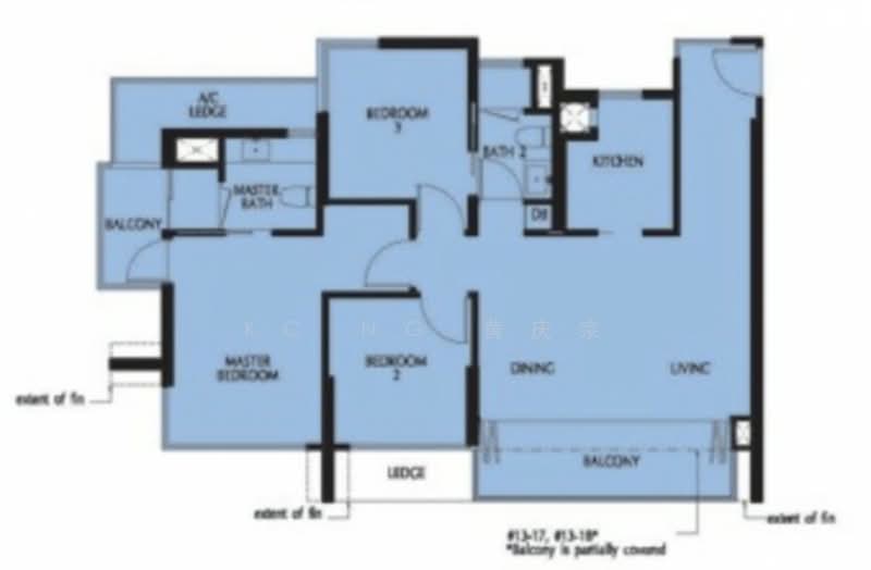 Eco Sanctuary, 65 Chestnut Avenue, 3 Bedrooms, 990 sqft, Condominium For Sale, by KC Ng 黄庆宗, 500155860 - PropertyGuru.com.sg