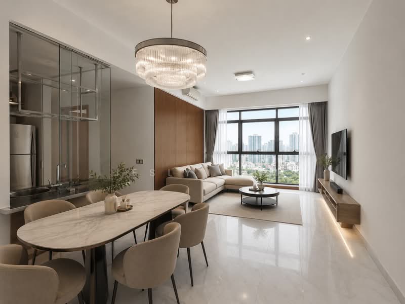 Icon, 10 Gopeng Street, 2 Bedrooms, 936 sqft, Apartment For Sale, by Jeslyn Lim, 500155862 - Living Room - PropertyGuru.com.sg
