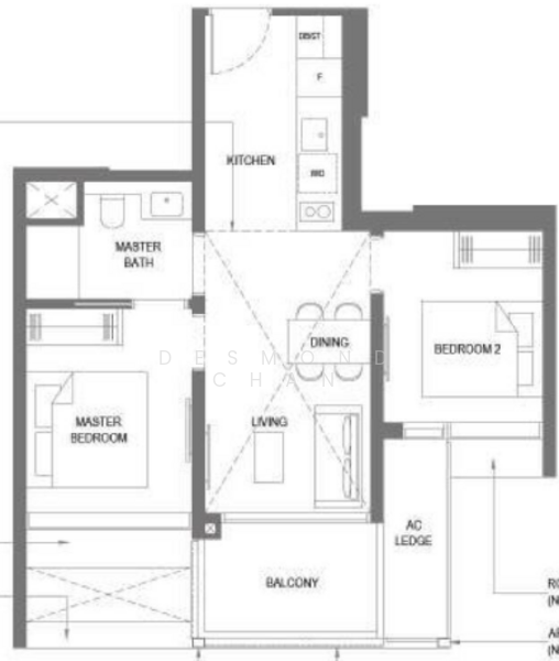 The M, 36 Middle Road, 2 Bedrooms, 592 sqft, Condominium For Sale, by Desmond Chan, 500155943 - PropertyGuru.com.sg