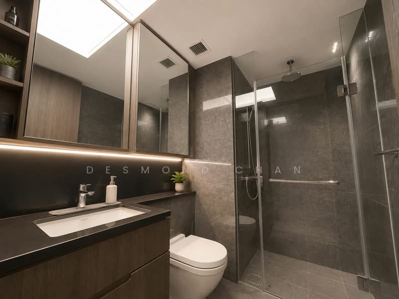The M, 36 Middle Road, 2 Bedrooms, 592 sqft, Condominium For Sale, by Desmond Chan, 500155943 - Bathroom - PropertyGuru.com.sg
