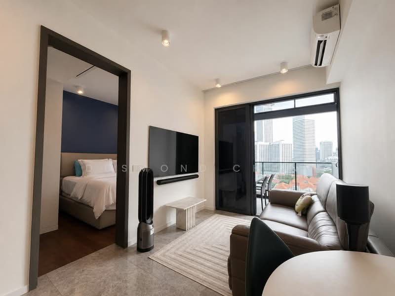 The M, 36 Middle Road, 2 Bedrooms, 592 sqft, Condominium For Sale, by Desmond Chan, 500155943 - Living Room - PropertyGuru.com.sg