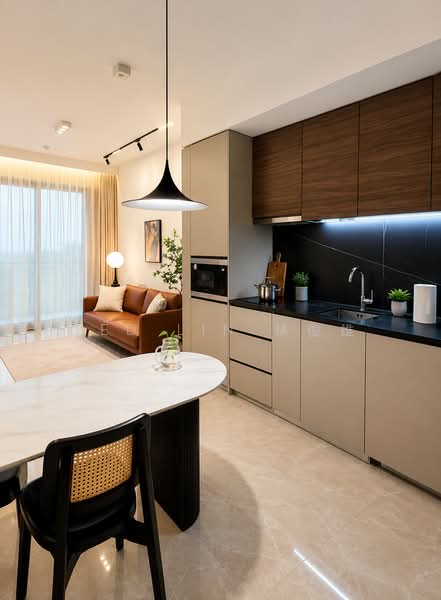 Parc Clematis, 8F Jalan Lempeng, 2 Bedrooms, 743 sqft, Condominium For Rent, by Jed Lin 林俊雄, 500155947 - Living Room - PropertyGuru.com.sg