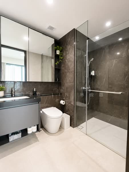 Parc Clematis, 8F Jalan Lempeng, 2 Bedrooms, 743 sqft, Condominium For Rent, by Jed Lin 林俊雄, 500155947 - Bathroom - PropertyGuru.com.sg