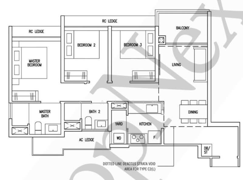 The Botany at Dairy Farm, 3 Dairy Farm Walk, 3 Bedrooms, 883 sqft, Condominium For Sale, by Alan Lim, 500155967 - PropertyGuru.com.sg
