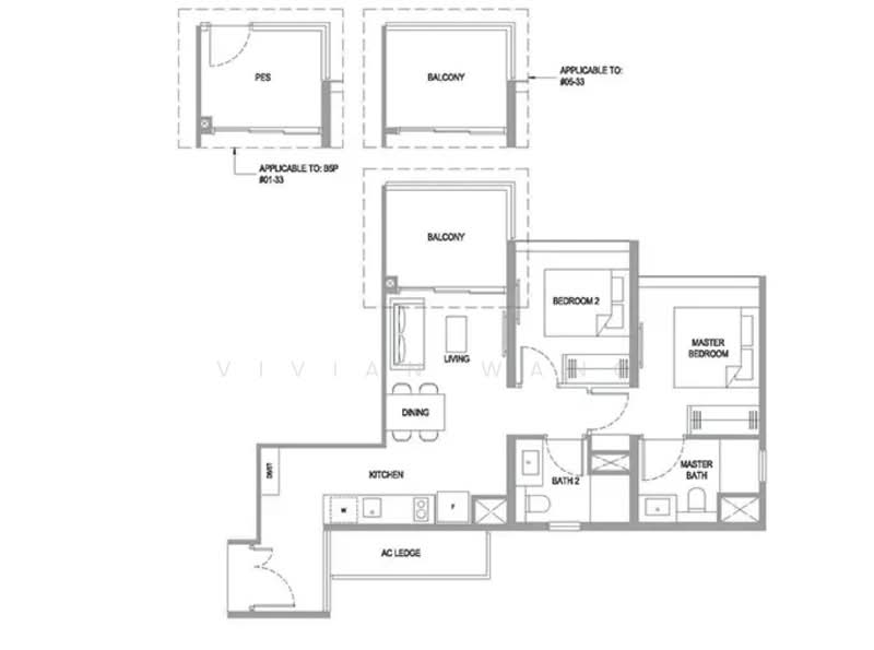 Verdale, 12 De Souza Avenue, 2 Bedrooms, 732 sqft, Condominium For Rent, by Vivian Wang, 500155989 - PropertyGuru.com.sg