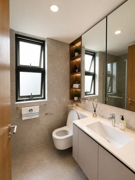 Verdale, 12 De Souza Avenue, 2 Bedrooms, 732 sqft, Condominium For Rent, by Vivian Wang, 500155989 - Bathroom - PropertyGuru.com.sg