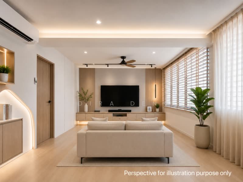 426 Bukit Batok West Avenue 2, 426 Bukit Batok West Avenue 2, 3 Bedrooms, 1,108 sqft, HDB Flat For Sale, by Adira Deng, 500156007 - Living Room - PropertyGuru.com.sg