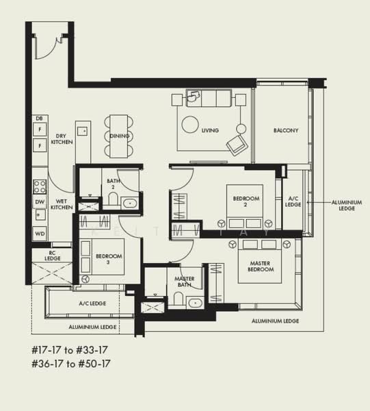 W Residences Marina View - Singapore, 22 Marina View, 3 Bedrooms, 1,195 sqft, Condominium For Sale, by Keith Tay, 500156013 - PropertyGuru.com.sg