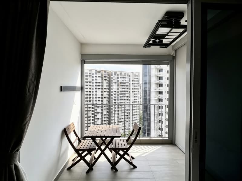 High Park Residences, 21 Fernvale Road, Studio, 344 sqft, Condominium For Rent, by Kyean Lim, 500156141 - Balcony - PropertyGuru.com.sg