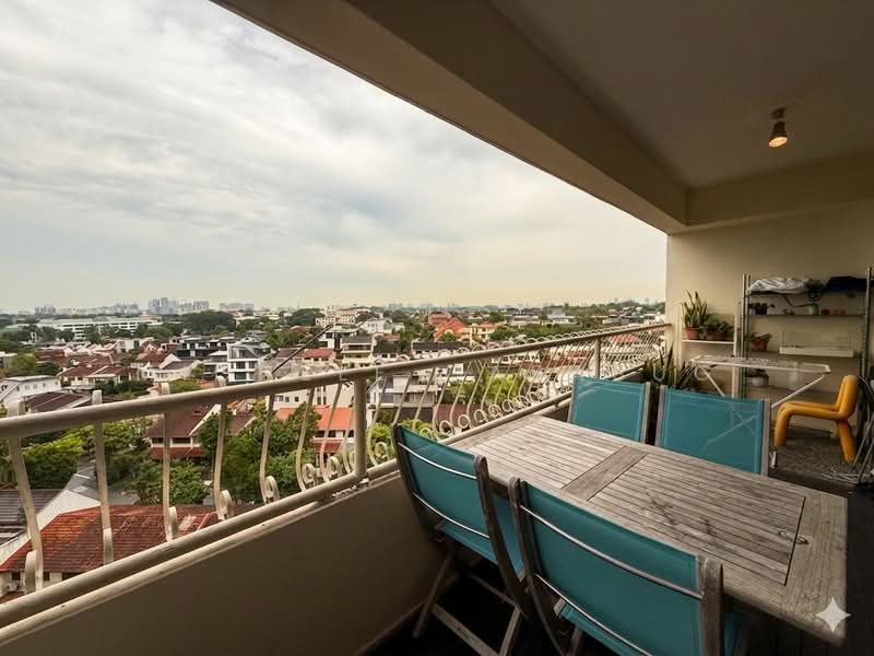 Hillcrest Arcadia, 257 Arcadia Road, 2 Bedrooms, 1,421 sqft, Condominium For Sale, by Michele Cabasug, 500156179 - Balcony - PropertyGuru.com.sg