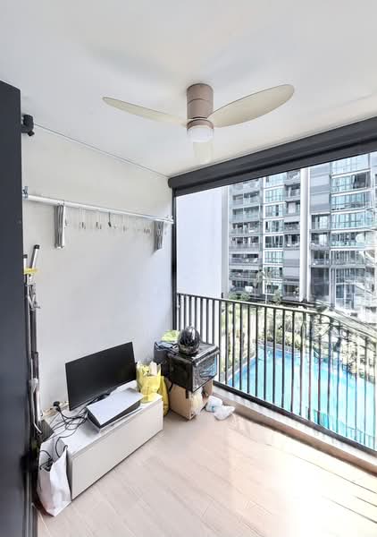 Treasure at Tampines, 45 Tampines Lane, 2 Bedrooms, 678 sqft, Condominium For Sale, by Adrian Chay, 500156197 - Balcony - PropertyGuru.com.sg