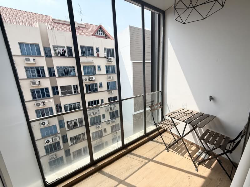 Ness, 38 Lorong 32 Geylang, 1 Bedroom, 400 sqft, Condominium For Rent, by Cindy Fu 付小姐, 500156199 - Balcony - PropertyGuru.com.sg