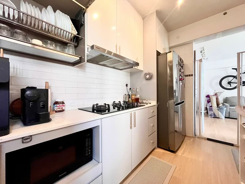 986B Buangkok Crescent, 986B Buangkok Crescent, 1 Bedroom, 506 sqft, HDB Flat For Sale, by Felicia Tan Yi Jie, 500156200 - Kitchen - PropertyGuru.com.sg