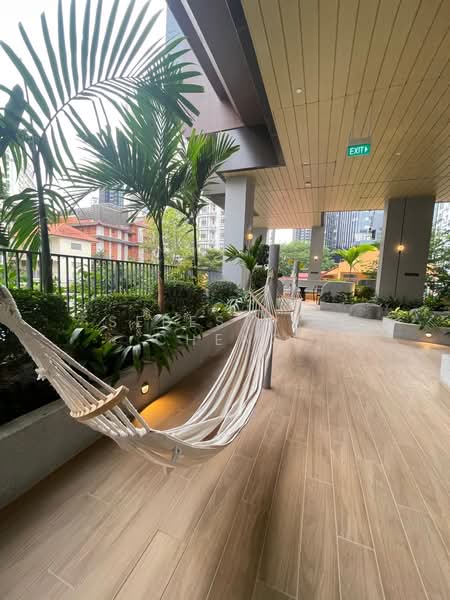 Hill House, 10A-11 Institution Hill, 10B, 2 Bedrooms, 624 sqft, Condominium For Rent, by Sebestian Cheng, 500156227 - Hammock garden - PropertyGuru.com.sg