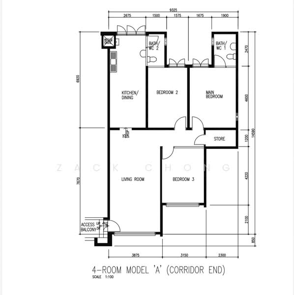 540 Bukit Batok Street 52, 540 Bukit Batok Street 52, 3 Bedrooms, 1,108 sqft, HDB Flat For Sale, by Zack Chong, 500156250 - PropertyGuru.com.sg
