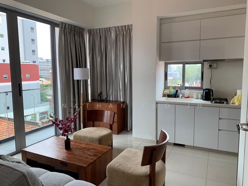 Treasures @ G19, 33 Lorong 19 Geylang, 1 Bedroom, 452 sqft, Condominium For Sale, by Jonathan Foo JH, 500156281 - Living Room - PropertyGuru.com.sg