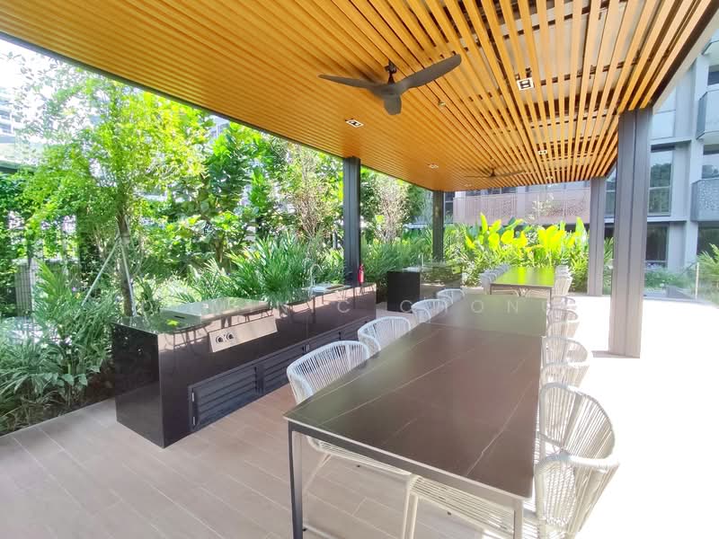 Sceneca Residence, Tanah Merah Kechil Link, 1 Bedroom, 463 sqft, Condominium For Sale, by Dominic Chong, 500156298 - bbq pavilion - PropertyGuru.com.sg