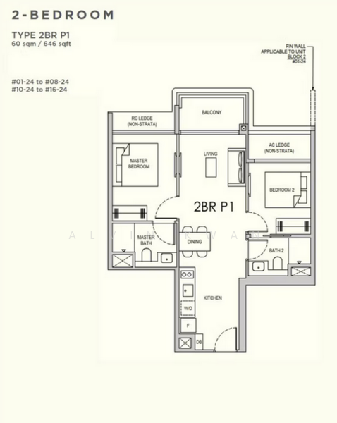 Lentor Gardens Residences, 68 Lentor Gardens, 2 Bedrooms, 646 sqft, Condominium For Sale, by Alvin Kwan, 500156370 - PropertyGuru.com.sg