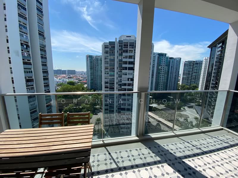 Nyon, 12 Amber Road, 2 Bedrooms, 721 sqft, Condominium For Sale, by Johanna Chow, 500156386 - Balcony - PropertyGuru.com.sg