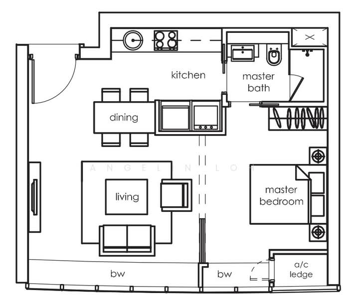 One Shenton, 1 Shenton Way, 1 Bedroom, 581 sqft, Condominium For Sale, by Angelin Loh, 500156448 - PropertyGuru.com.sg
