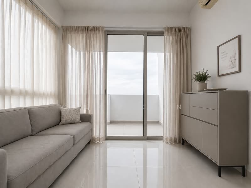 Heron Bay, 61 Upper Serangoon View, 3 Bedrooms, 1,500 sqft, Executive Condominium For Rent, by Cedric Chan, 500156456 - Living Room - PropertyGuru.com.sg