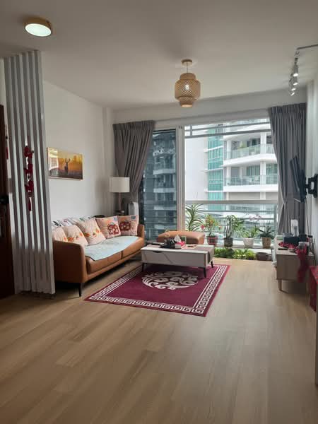 D'Ixoras, 23 Minbu Road, 2 Bedrooms, 840 sqft, Apartment For Sale, by Dennis Lim, 500156457 - Living Room - PropertyGuru.com.sg