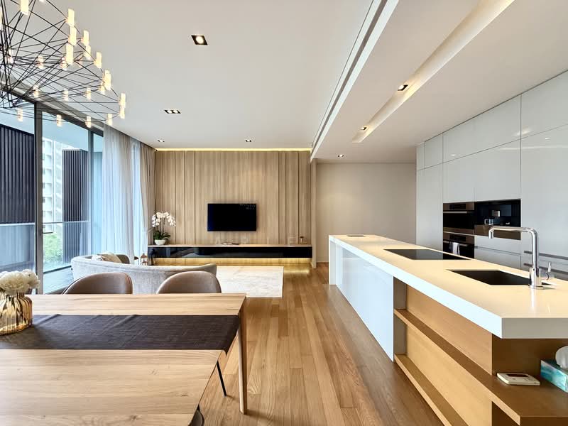 Hilltops, 101 Cairnhill Circle, 3 Bedrooms, 1,819 sqft, Condominium For Rent, by Clarie Lim, 500156474 - Living Room - PropertyGuru.com.sg