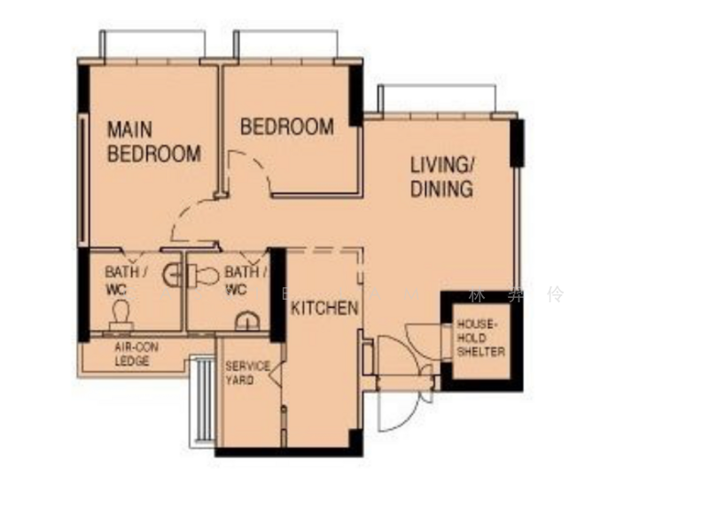 113A Alkaff Crescent, 113A Alkaff Crescent, 2 Bedrooms, 732 sqft, HDB Flat For Sale, by Cassie Lam 林羿伶, 500156475 - PropertyGuru.com.sg